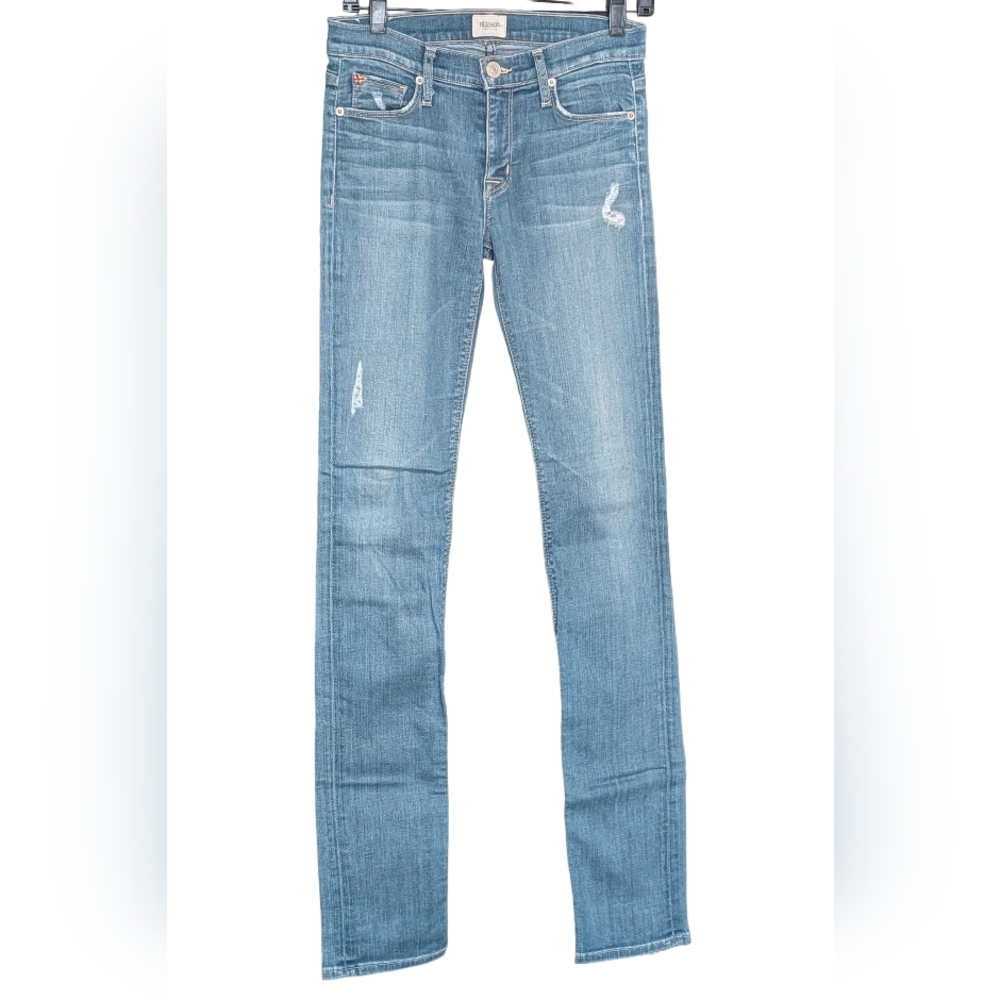 Hudson Jeans Tilda Midrise Cigarette Mary Distressed Jeans